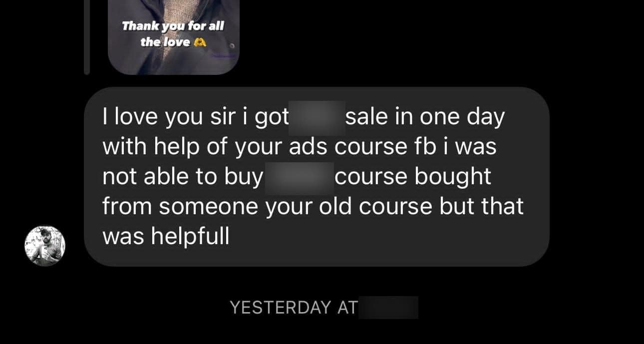Her biggest single sales day yet