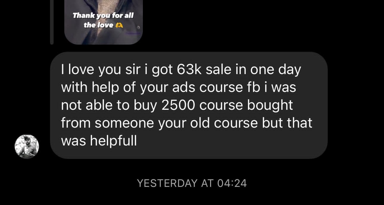 PKR 63,000 in sales — one single day