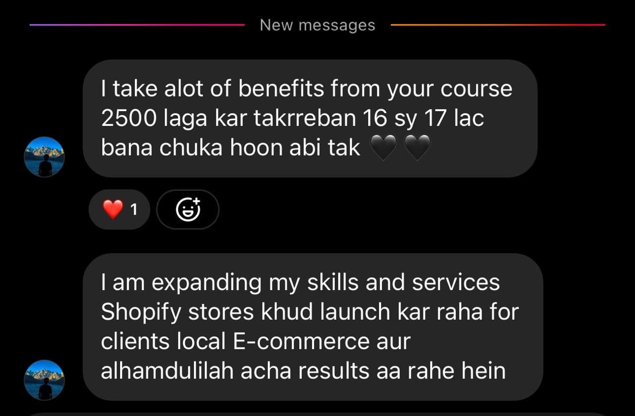 PKR 2,500 invested — 16-17 lakh earned