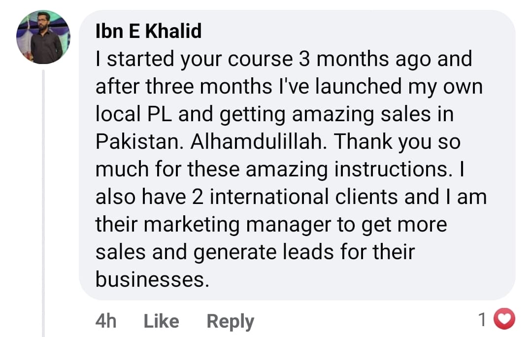 Launched own brand + 2 international clients