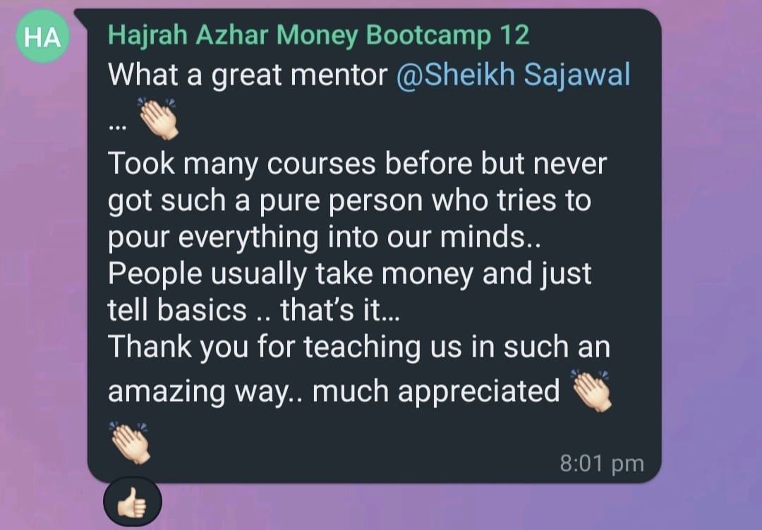 "Best mentor I've ever had"